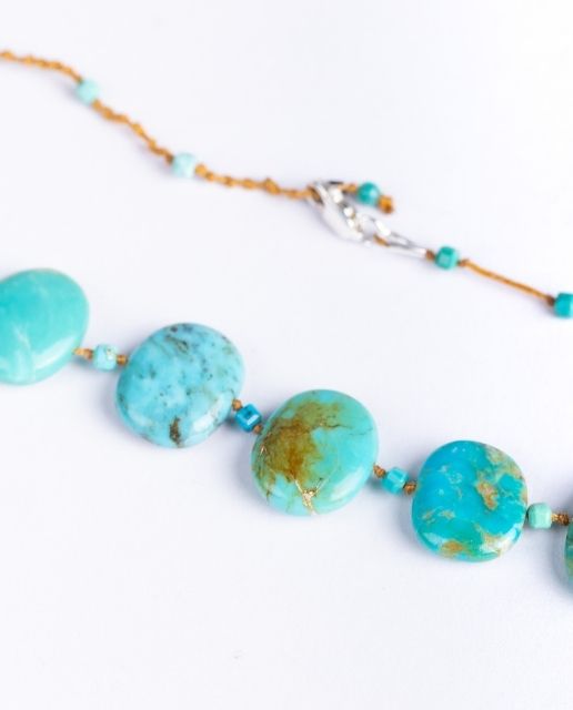 Chocker truchese su filo annodata a mano - immagine 2